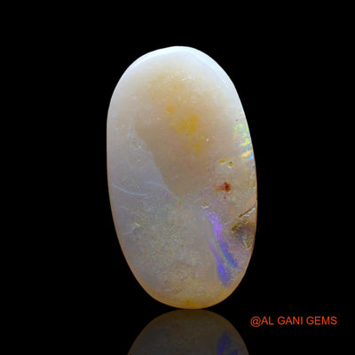 3.00 Cts Unheated Australian Fire Opal Loose Gemstone Oval Cabochon Natural 16x9x2 mm AD-853