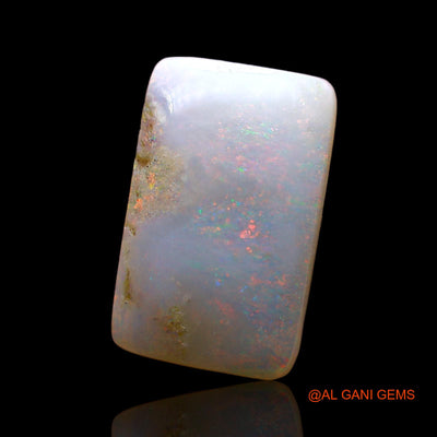 4.00 Cts Natural Australian Fire Opal Loose Gemstone Square Cabochon 13x8x4 mm AD-854