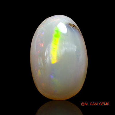 4.00 Cts Natural Australian Fire Opal Loose Gemstone Oval Cabochon 15x9x4 mm AD-855