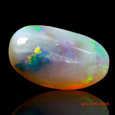 4.00 Cts Natural Australian Fire Opal Loose Gemstone Oval Cabochon 14x9x4 mm AD-857