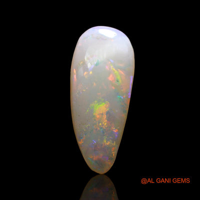 2.00 Cts Natural Australian Fire Opal Loose Gemstone Fancy Cabochon 17x7x2 mm AD-85
