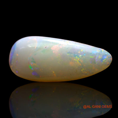2.00 Cts Natural Australian Fire Opal Loose Gemstone Fancy Cabochon 17x7x2 mm AD-85