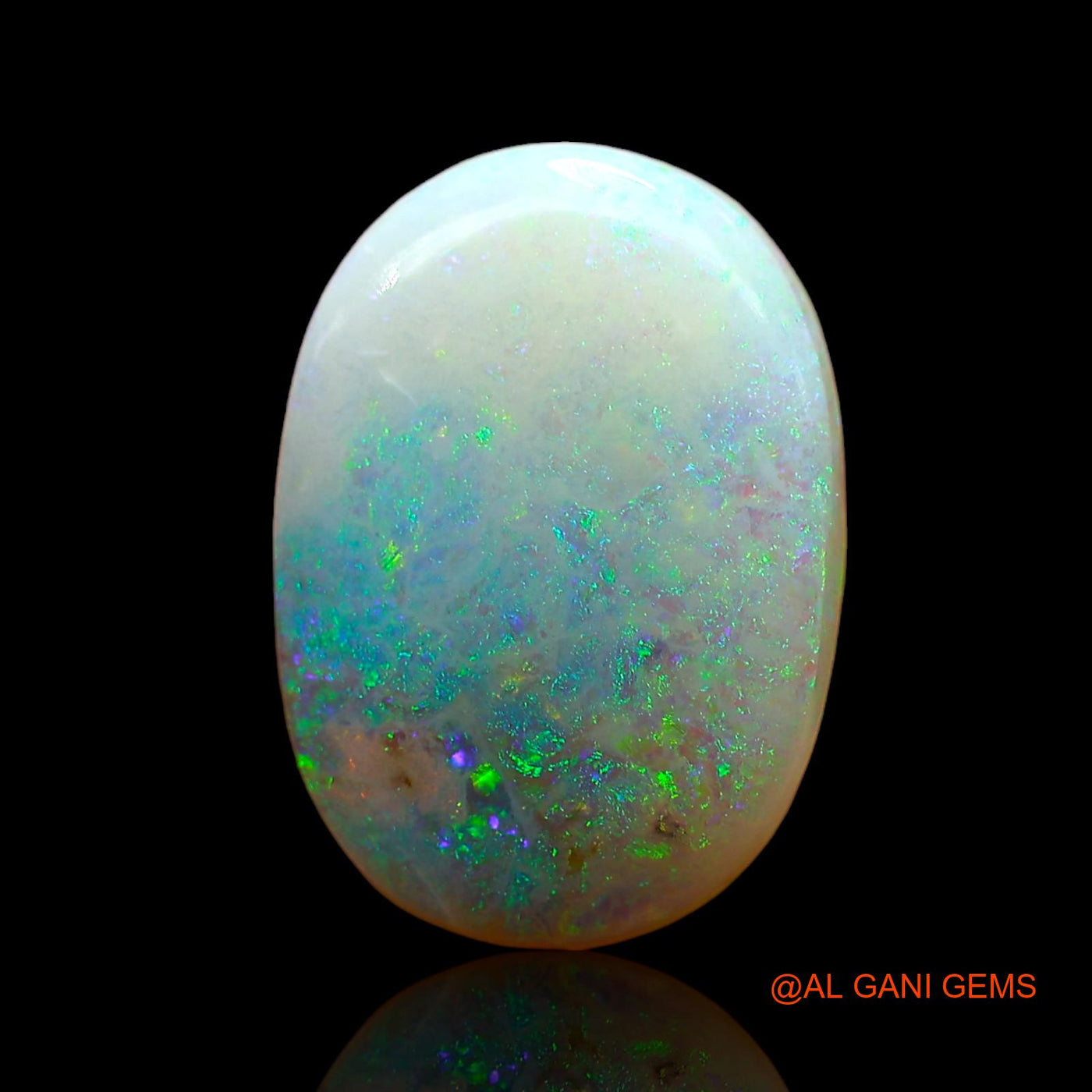 Natural Untreated Fire Opal Loose Gemstone Oval Cabochon From Australia 3.00 Cts 14x10x3 mm AD-860