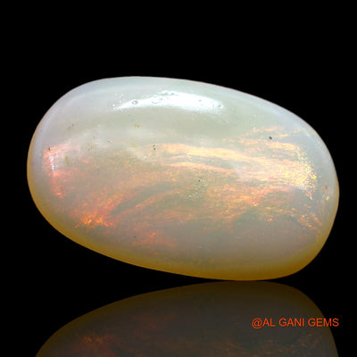 3.00 Cts Natural Australian Fire Opal Loose Gemstone Oval Cabochon 15x9x3 mm AD-862
