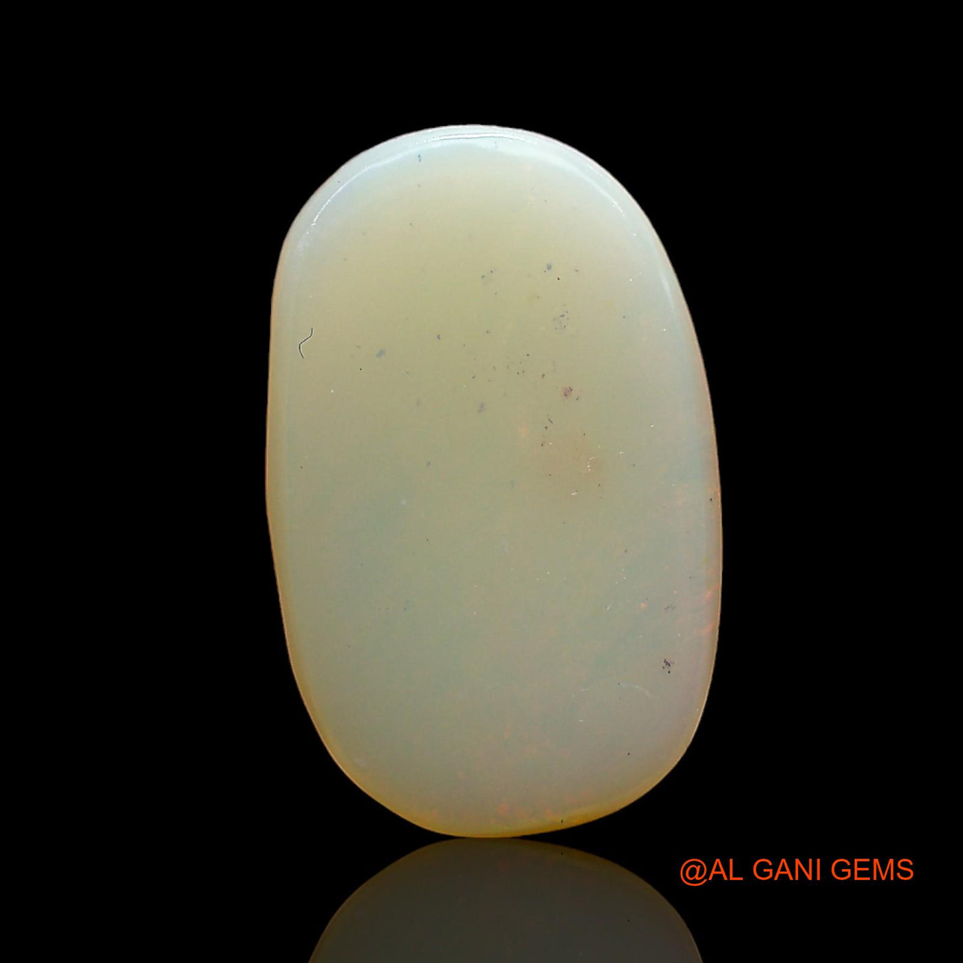 3.00 Cts Natural Australian Fire Opal Loose Gemstone Oval Cabochon 15x9x3 mm AD-862