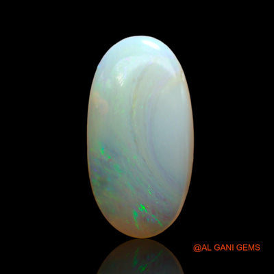 2.00 Cts Natural Australian Fire Opal Loose Gemstone Oval Cabochon 15x8x3 mm AD-864