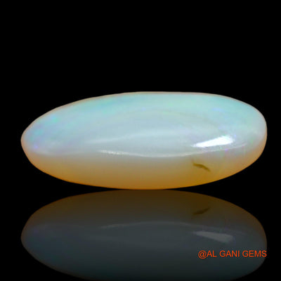 2.00 Cts Natural Australian Fire Opal Loose Gemstone Oval Cabochon 15x8x3 mm AD-864