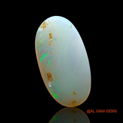 2.00 Cts Natural Australian Fire Opal Loose Gemstone Oval Cabochon 15x8x3 mm AD-864