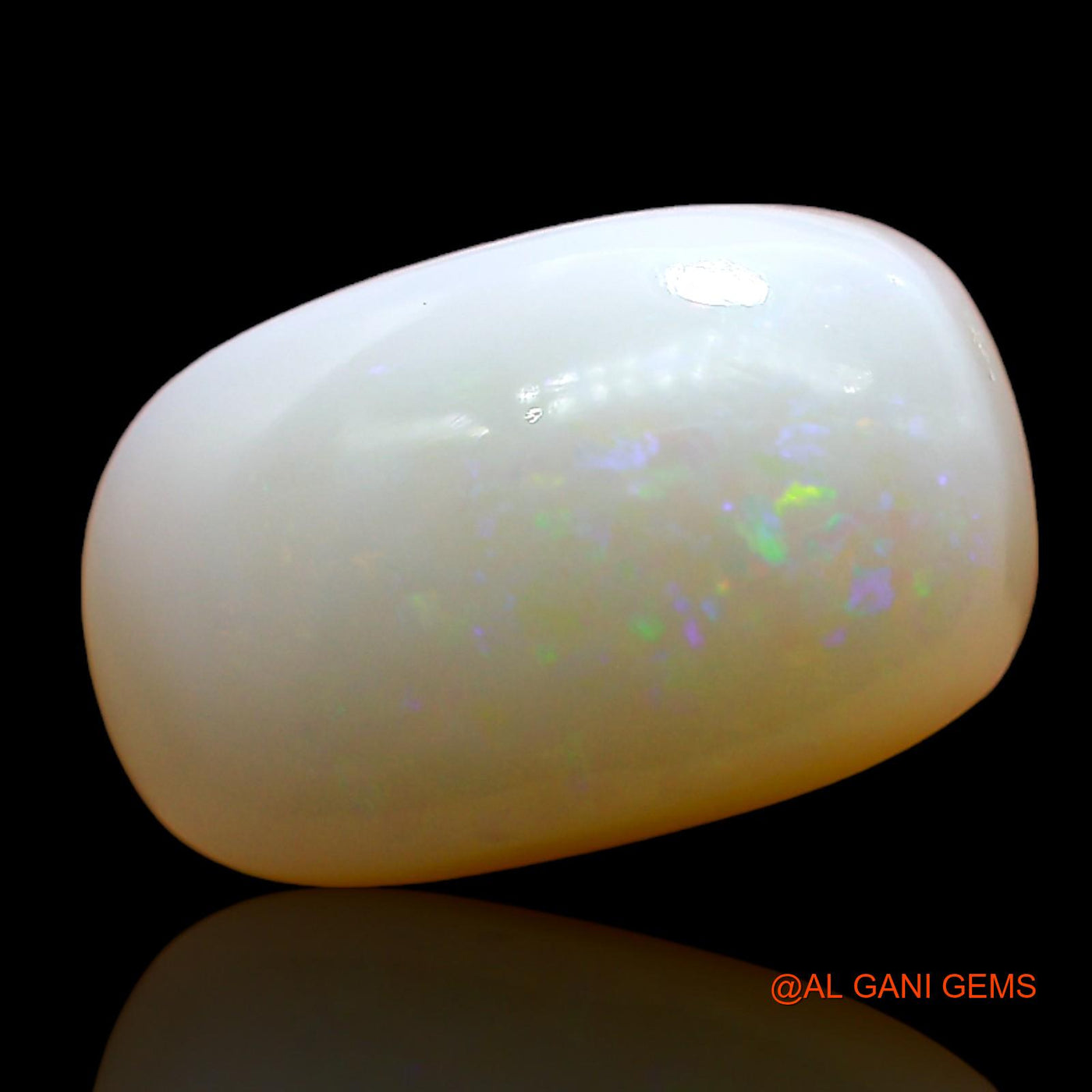 Natural Fire Opal Gemstone 6.00 Cts Loose Oval Cabochon From Australia 14x9x7 mm AD-865
