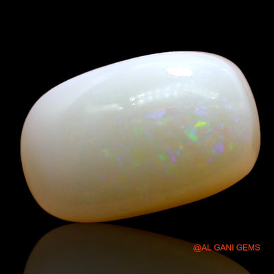 Natural Fire Opal Gemstone 6.00 Cts Loose Oval Cabochon From Australia 14x9x7 mm AD-865