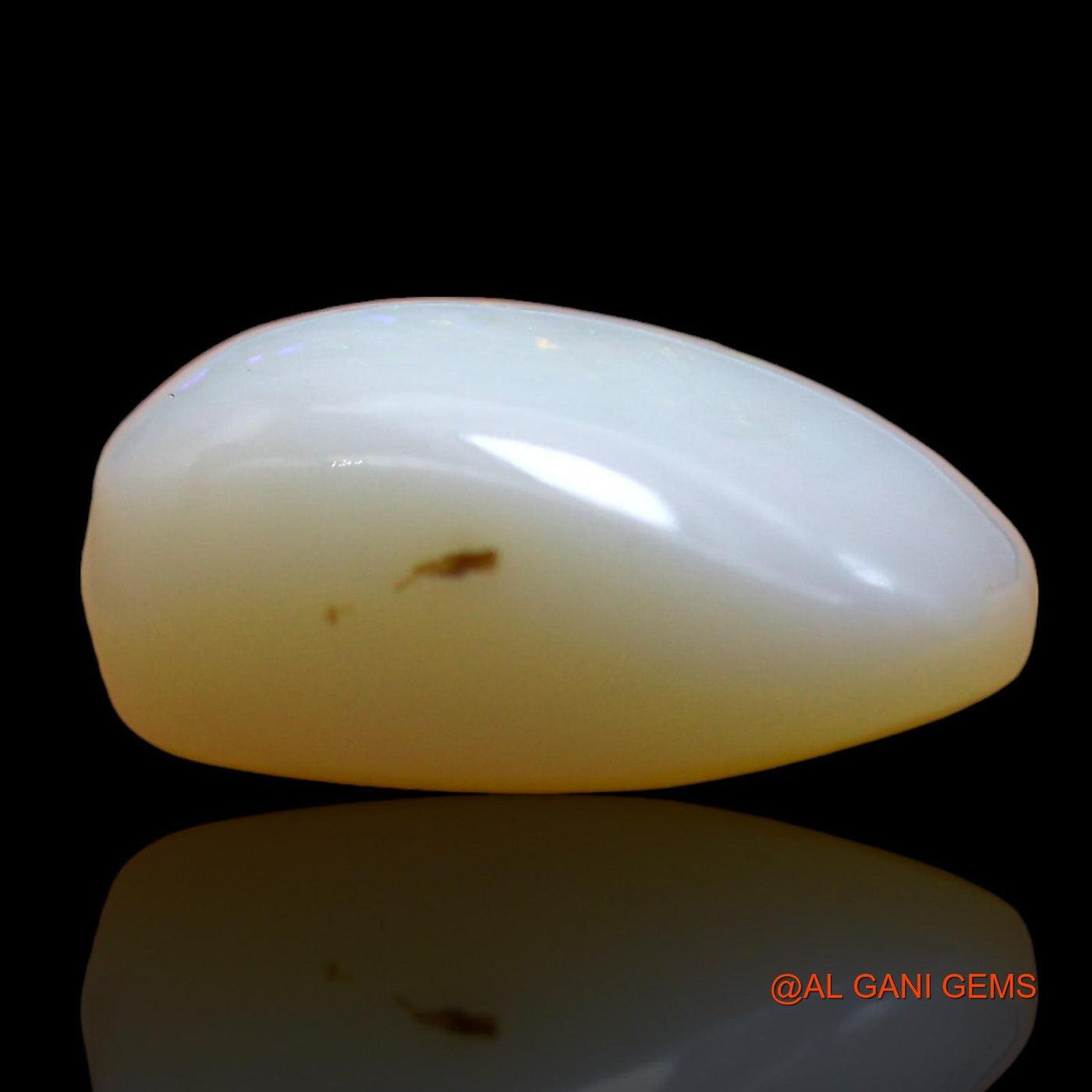 Natural Fire Opal Gemstone 6.00 Cts Loose Oval Cabochon From Australia 14x9x7 mm AD-865