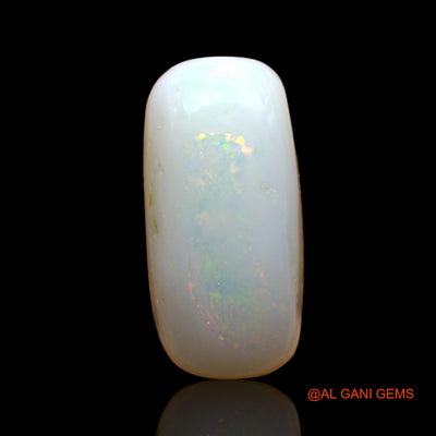3.00 Cts Natural Australian Fire Opal Loose Gemstone Oval Cabochon 15x7x4 mm AD-867