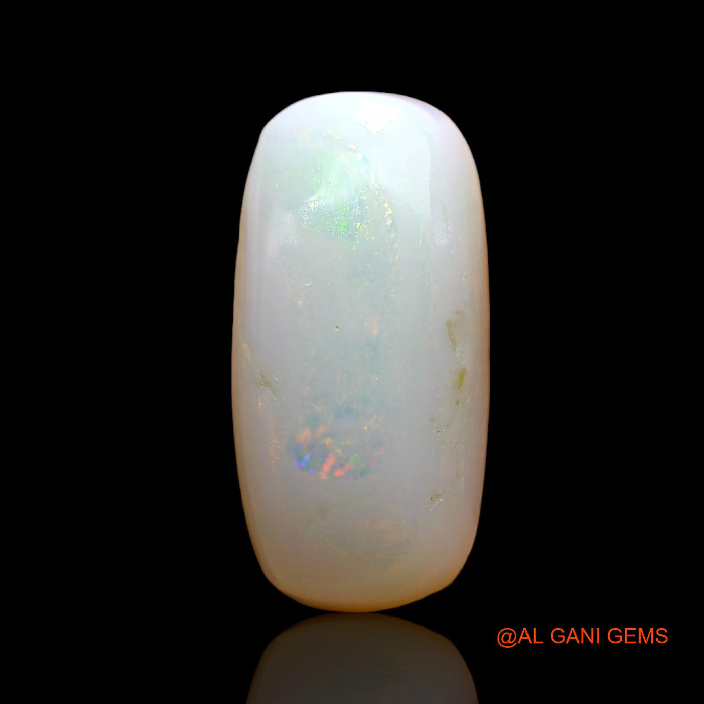 3.00 Cts Natural Australian Fire Opal Loose Gemstone Oval Cabochon 15x7x4 mm AD-867