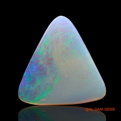 1.60 Cts Natural Australian Fire Opal Loose Gemstone Trillion Cabochon 12x11x1 mm AD-869