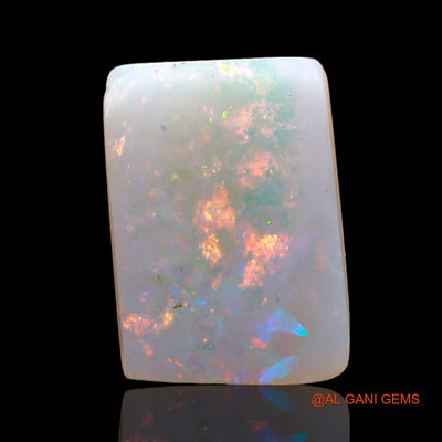 2.00 Cts Natural Australian Fire Opal Square Cabochon Loose Gemstone For Jewelry 12x8x2 mm AD-870