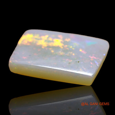 2.00 Cts Natural Australian Fire Opal Square Cabochon Loose Gemstone For Jewelry 12x8x2 mm AD-870
