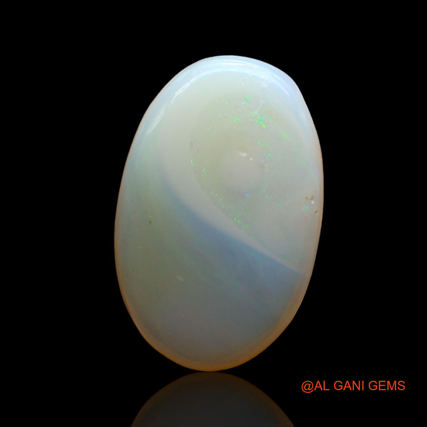 4.00 Cts Natural Australian Fire Opal Loose Gemstone Oval Cabochon 15x10x4 mm AD-873
