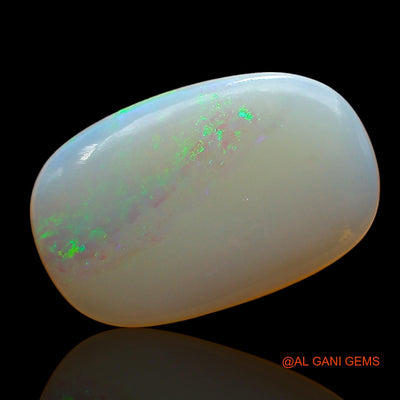 2.00 Cts Unheated Australian Fire Opal Loose Gemstone Oval Cabochon Natural 15x9x2 mm AD-875
