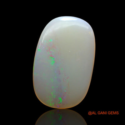 2.00 Cts Unheated Australian Fire Opal Loose Gemstone Oval Cabochon Natural 15x9x2 mm AD-875