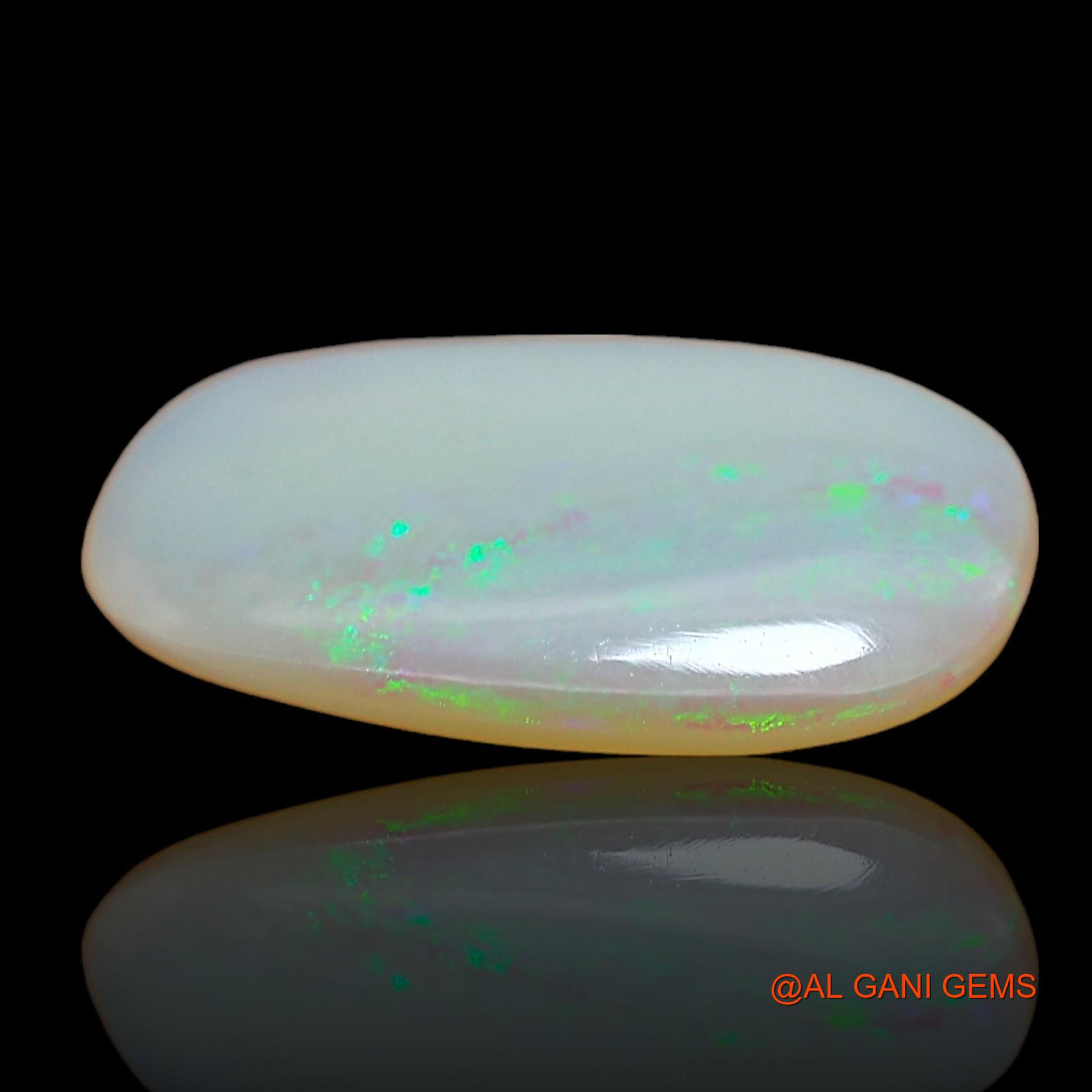 2.00 Cts Unheated Australian Fire Opal Loose Gemstone Oval Cabochon Natural 15x9x2 mm AD-875