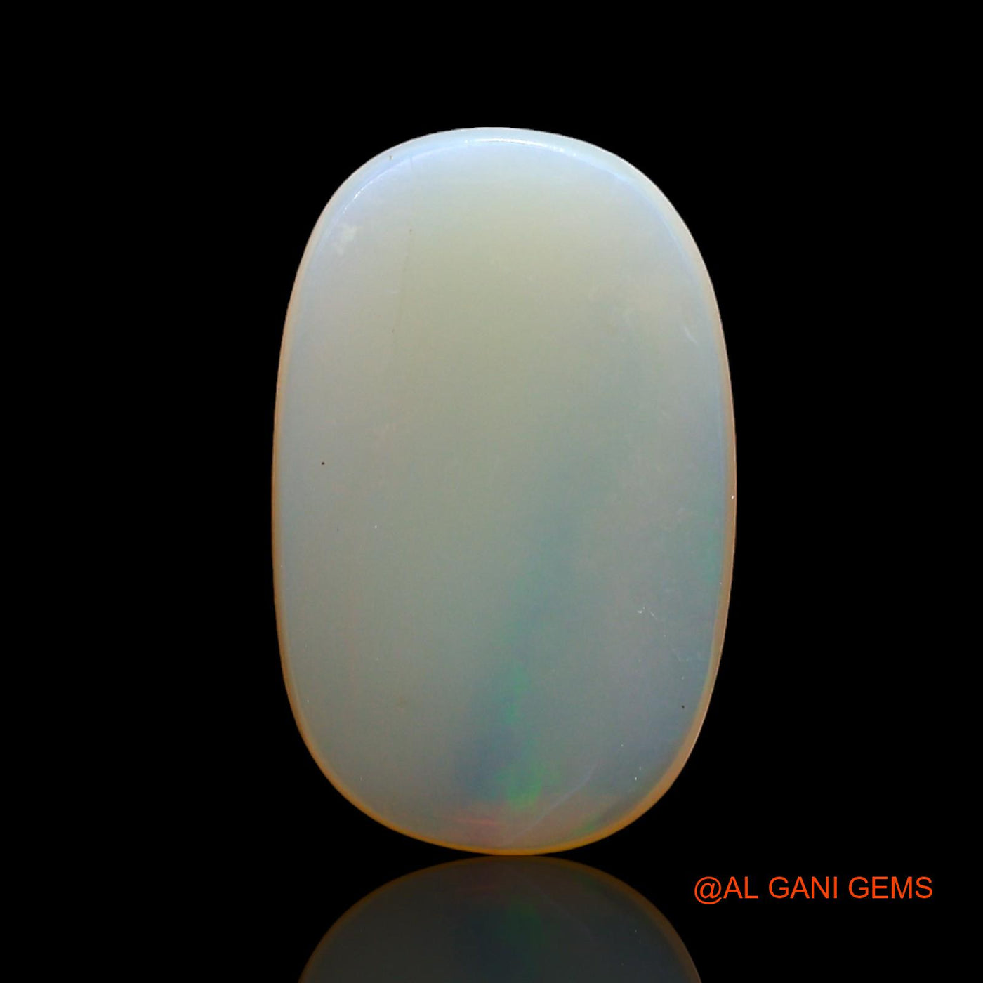 2.00 Cts Unheated Australian Fire Opal Loose Gemstone Oval Cabochon Natural 15x9x2 mm AD-875