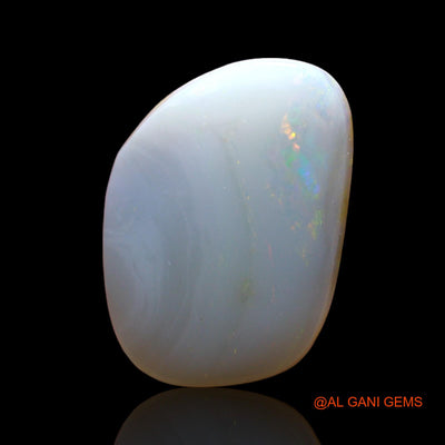 3.00 Cts Natural Australian Fire Opal Loose Gemstone Fancy Cabochon 15x10x3 mm AD-876