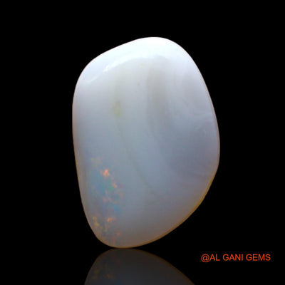 3.00 Cts Natural Australian Fire Opal Loose Gemstone Fancy Cabochon 15x10x3 mm AD-876