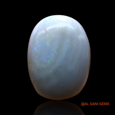 4.00 Cts Natural Australian Fire Opal Loose Gemstone Oval Cabochon 13x10x4 mm AD-878