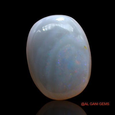4.00 Cts Natural Australian Fire Opal Loose Gemstone Oval Cabochon 13x10x4 mm AD-878