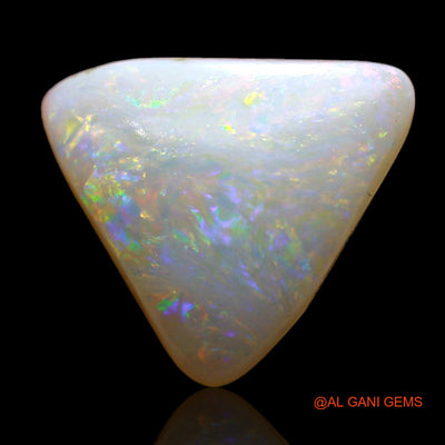 2.00 Cts Natural Australian Fire Opal Loose Gemstone Trillion Cabochon 11x11x3 mm AD-87