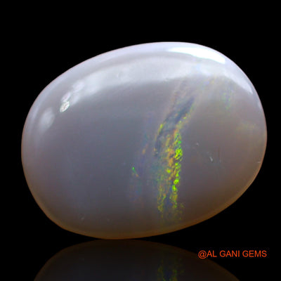 3.00 Cts Natural Australian Fire Opal Loose Gemstone Oval Cabochon 14x10x3 mm AD-880
