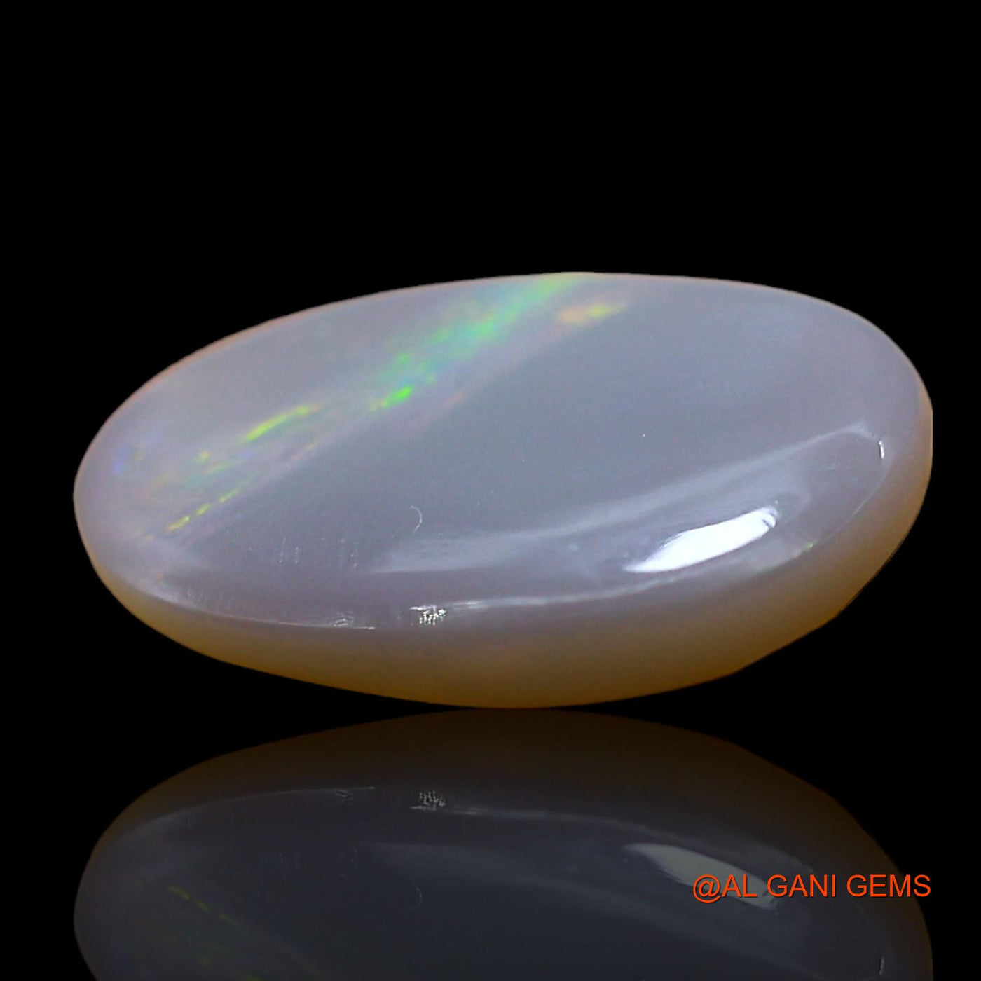 3.00 Cts Natural Australian Fire Opal Loose Gemstone Oval Cabochon 14x10x3 mm AD-880