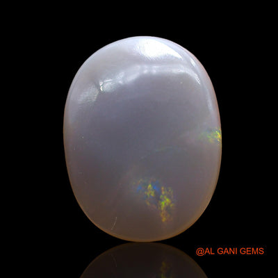 3.00 Cts Natural Australian Fire Opal Loose Gemstone Oval Cabochon 14x10x3 mm AD-880