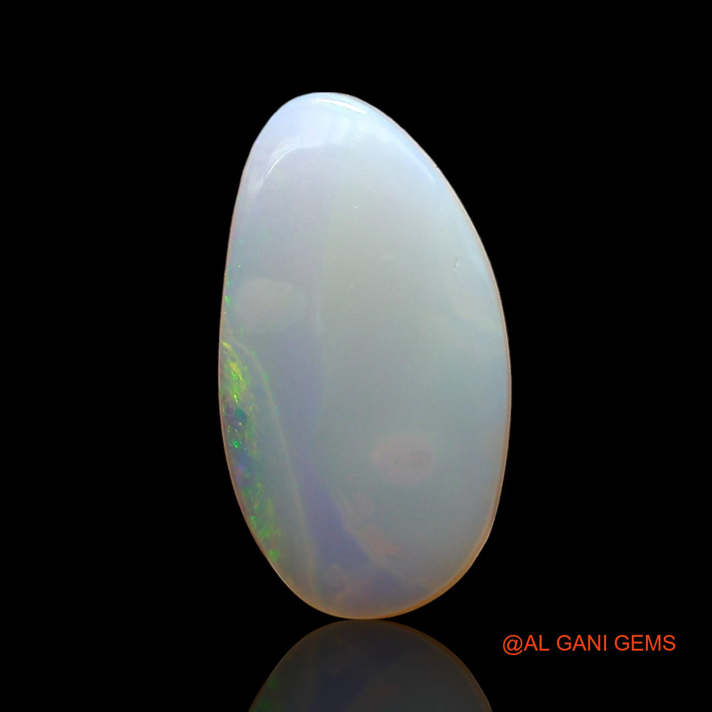 2.00 Cts Natural Australian Fire Opal Loose Gemstone Fancy Cabochon 15x8x3 mm AD-881