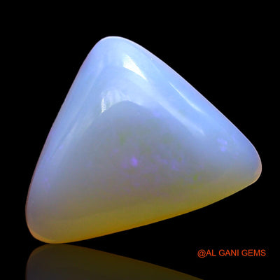 4.00 Cts Natural Australian Fire Opal Trillion Cabochon Loose Gemstone For Jewelry 12x11x4 mm AD-882