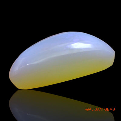 4.00 Cts Natural Australian Fire Opal Trillion Cabochon Loose Gemstone For Jewelry 12x11x4 mm AD-882