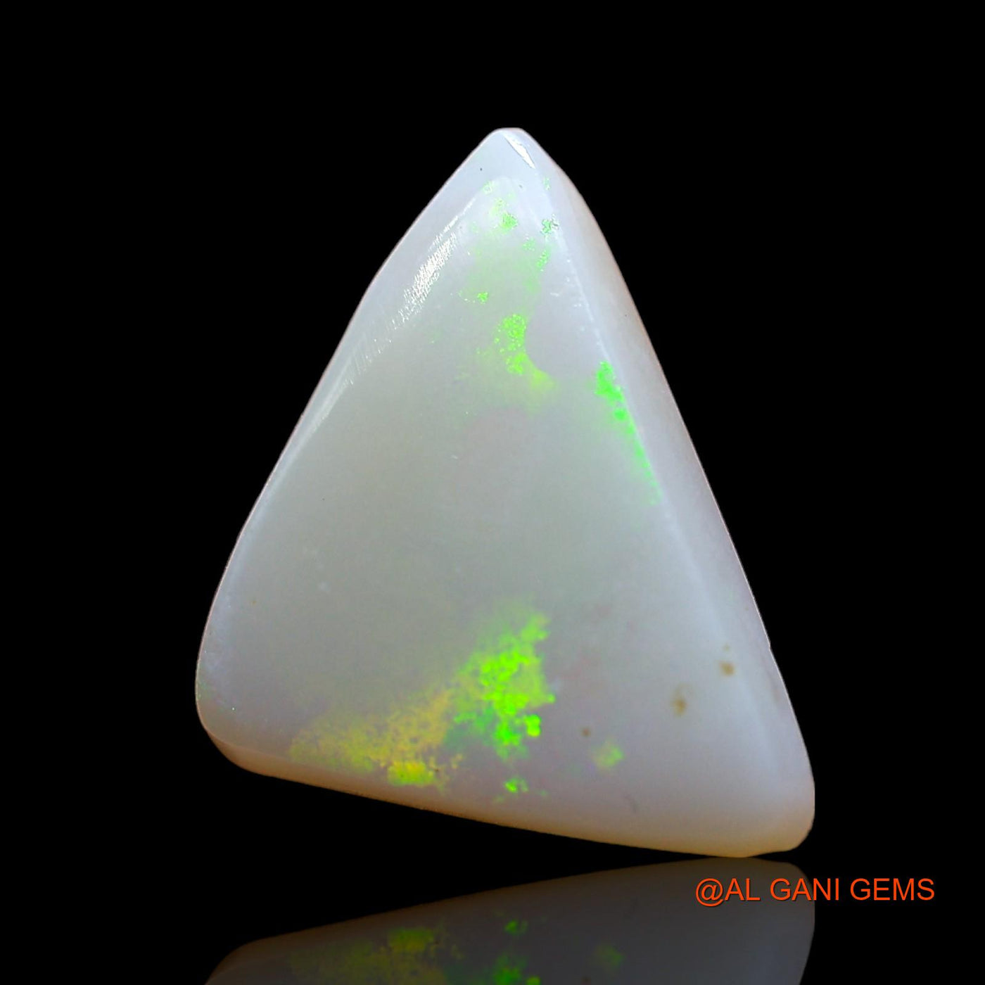 2.00 Cts Natural Australian Fire Opal Loose Gemstone Trillion Cabochon 12x10x3 mm AD-883