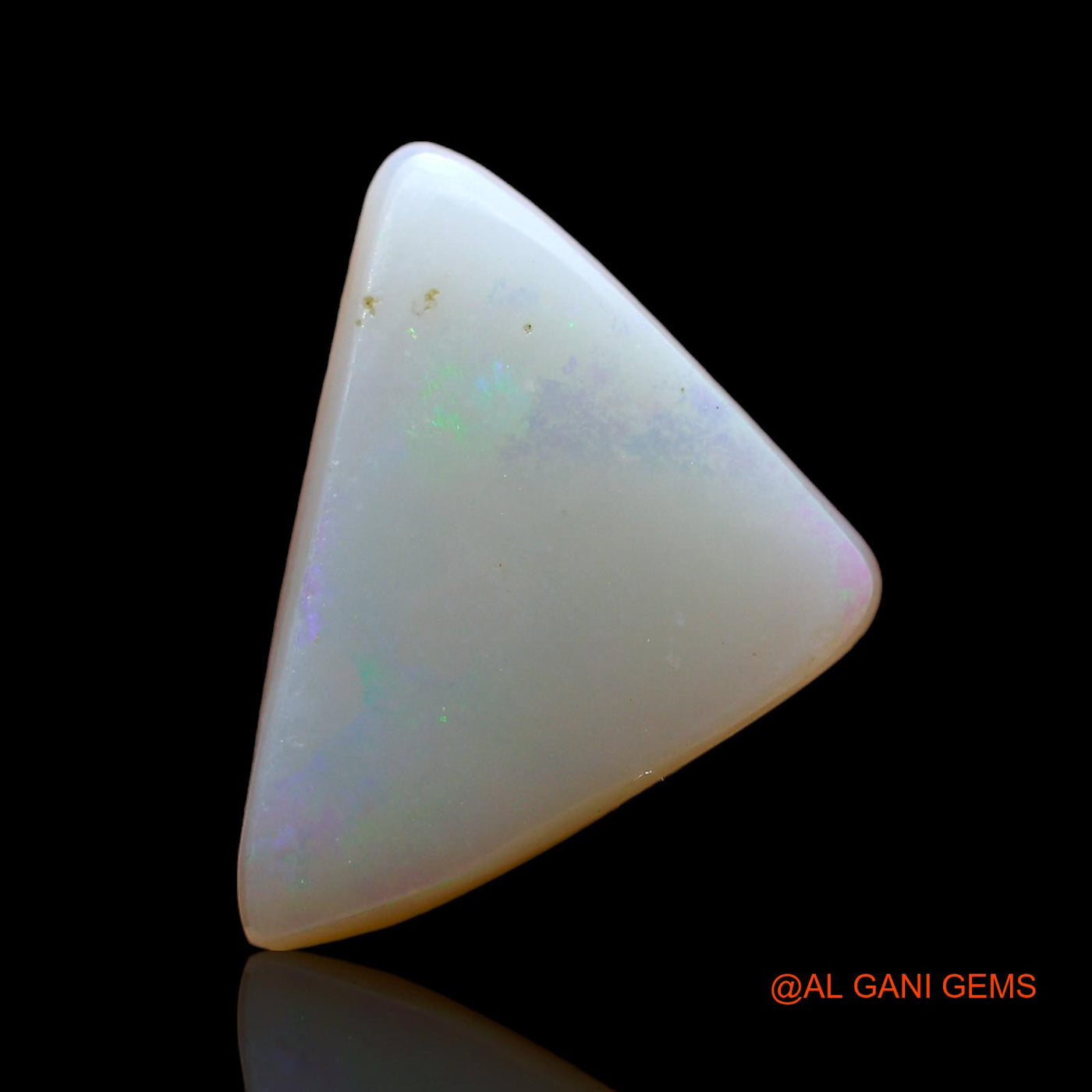 2.00 Cts Natural Australian Fire Opal Loose Gemstone Trillion Cabochon 12x10x3 mm AD-883