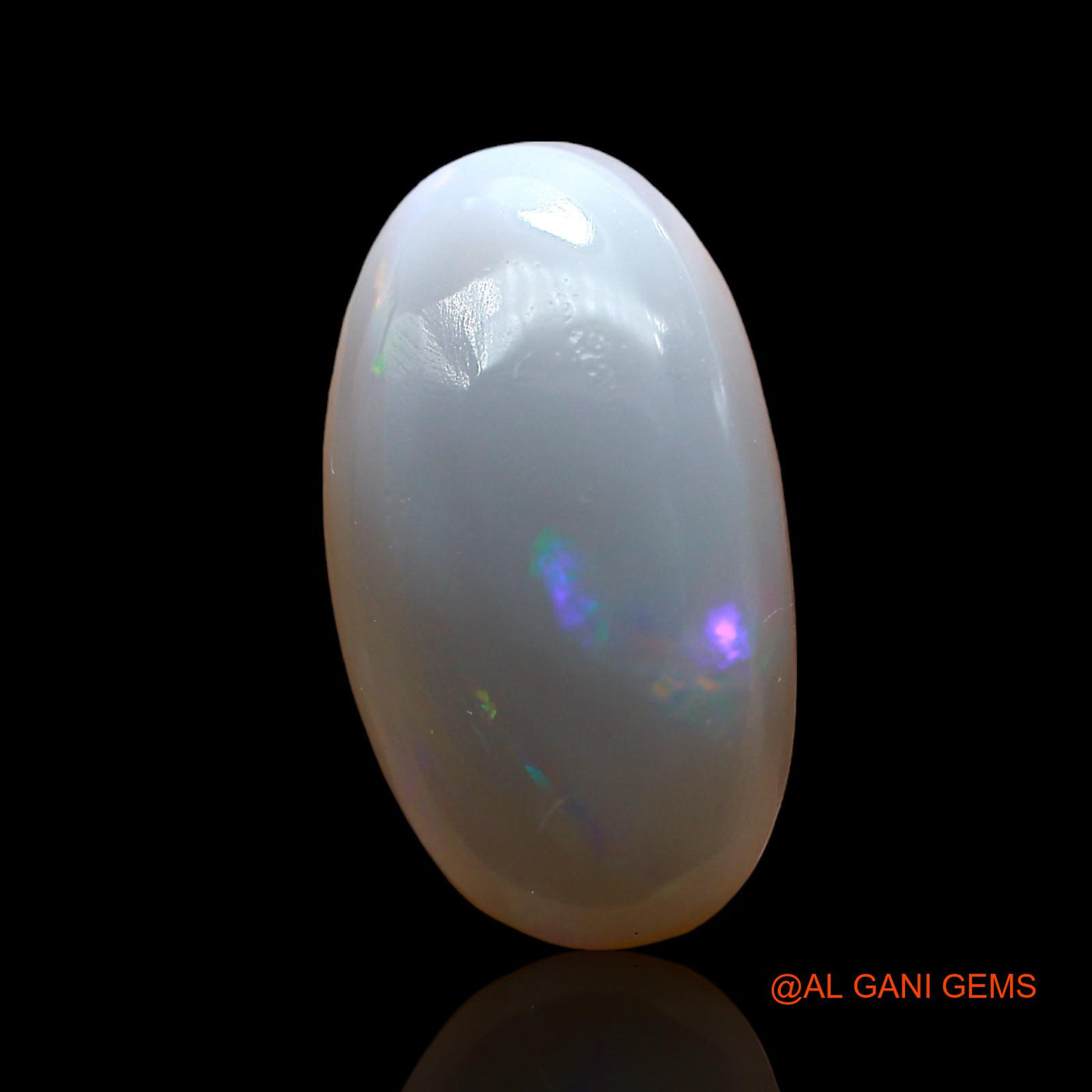 4.00 Cts Natural Australian Fire Opal Oval Cabochon Loose Gemstone For Jewelry 16x8x4 mm AD-884