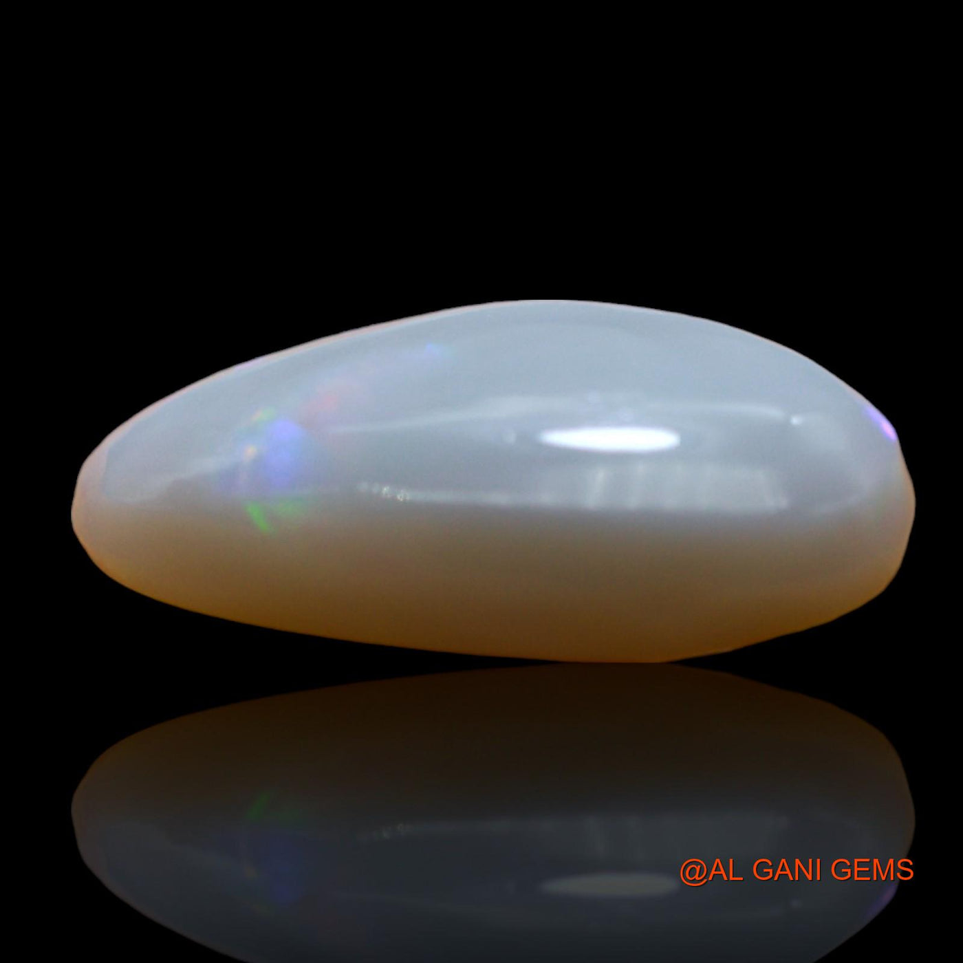4.00 Cts Natural Australian Fire Opal Oval Cabochon Loose Gemstone For Jewelry 16x8x4 mm AD-884