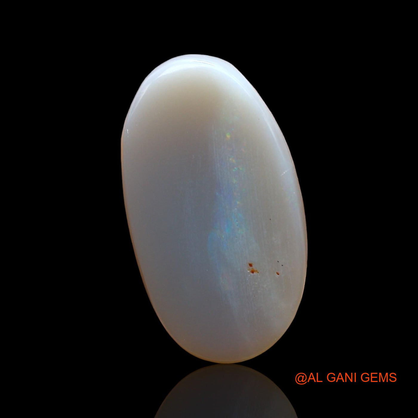 4.00 Cts Natural Australian Fire Opal Oval Cabochon Loose Gemstone For Jewelry 16x8x4 mm AD-884