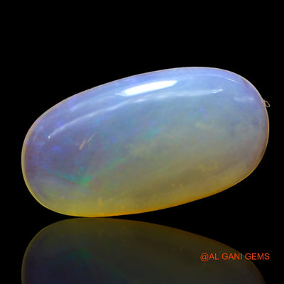 3.00 Cts Natural Australian Fire Opal Loose Gemstone Oval Cabochon 16x8x3 mm AD-885