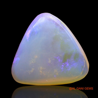 2.00 Cts Unheated Australian Fire Opal Loose Gemstone Trillion Cabochon Natural 12x12x2 mm AD-887