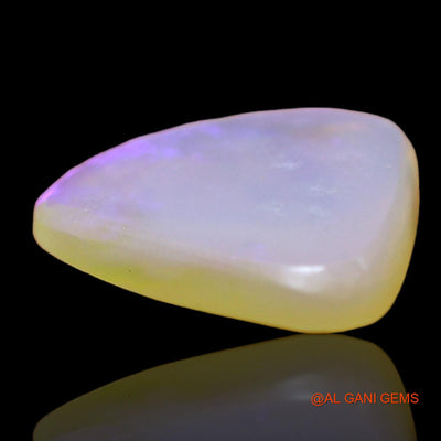 2.00 Cts Unheated Australian Fire Opal Loose Gemstone Trillion Cabochon Natural 12x12x2 mm AD-887