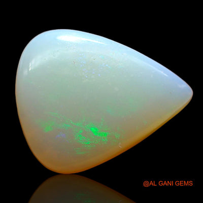 4.00 Cts Natural Australian Fire Opal Loose Gemstone Trillion Cabochon 13x11x4 mm AD-888