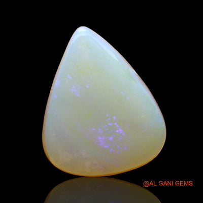 4.00 Cts Natural Australian Fire Opal Loose Gemstone Trillion Cabochon 13x11x4 mm AD-888