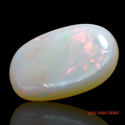Natural Untreated Fire Opal Loose Gemstone Oval Cabochon From Australia 3.00 Cts 14x9x3 mm AD-889