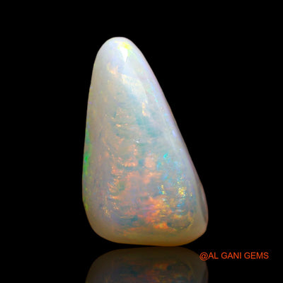 Natural Untreated Fire Opal Loose Gemstone Fancy Cabochon From Australia 3.00 Cts 14x8x5 mm AD-88