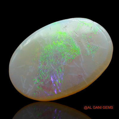 2.00 Cts Natural Australian Fire Opal Loose Gemstone Oval Cabochon 14x10x2 mm AD-892