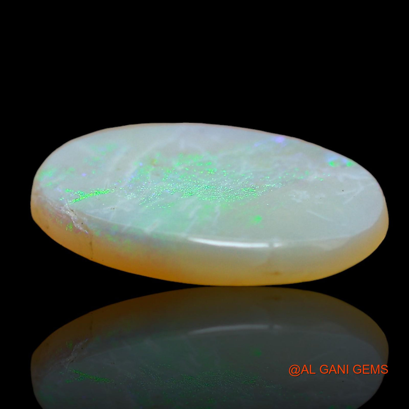 2.00 Cts Natural Australian Fire Opal Loose Gemstone Oval Cabochon 14x10x2 mm AD-892